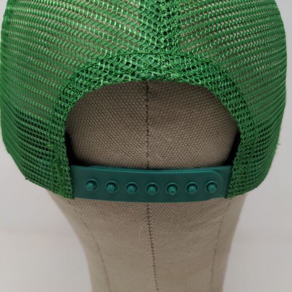 Roundup Herbicide Snapback Trucker Hat Embroidered Logo Green USA Adjustable - Picture 8 of 11